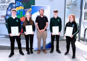 Gradam Barr Feabhais Bl.4 agus Tomás Firtéar (Ceann Bliana)