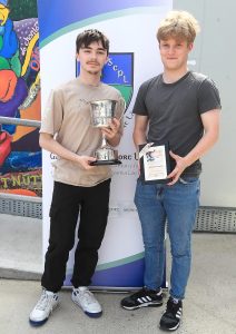 Alex Mac an Bhaird, Corn an Choláiste 2025, agus Liam Óg Cuidithe, Corn an Choláiste 2024